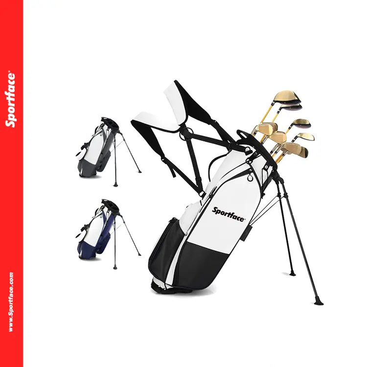 Sportface tas Golf, sepenuhnya tahan air ringan, tas berdiri luar ruangan