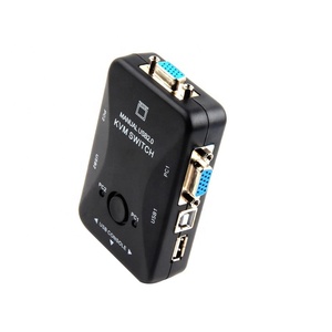 2 Port <strong>KVM</strong> <strong>Switch</strong> VGA USB2.0 2 in <strong>1</strong> Out <strong>KVM</strong> Switcher <strong>Switch</strong> Box Adapter Connects Printer Keyboard Mouse
