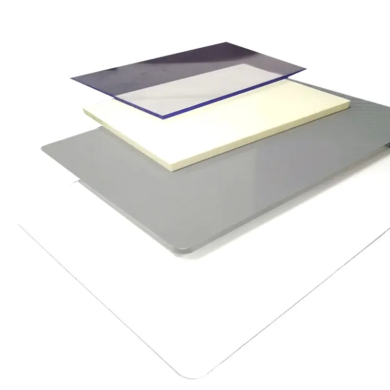 China Manufacturer Rigid Plastic Sheet Clear PVC Sheet PVC Film For Thermoforming Plastic Rigid PVC Sheet