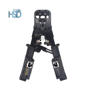 Computer wartung Multifunktions-Crimper-Werkzeuge Netzwerk cat7 rj45 Netzwerk-Crimper-Tool mit Kabel tester
