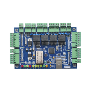 Tablero de panel de control de acceso Rfid Wiegand RS485 de 4 puertas múltiples de alta calidad con sistema Sdk gratuito - Product Image 2