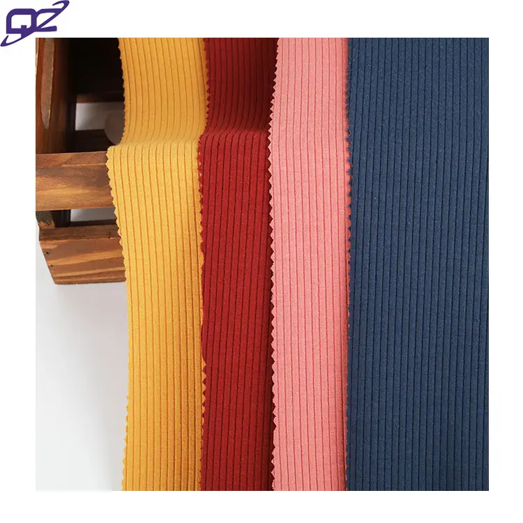 핫 잘 팔리는 Fast Reply Customized Plain Dye Anti-Static (High) 저 (Stretch Soft 숨 니트 4*2 립 Fabric 대 한 스웨터