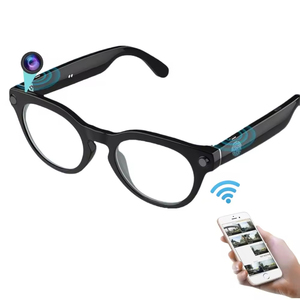 Thông Minh Kính mát máy ảnh WIFI video chụp hình ảnh ghi âm chatgpt ai nhận ra đối tượng 32GB Bộ nhớ IP67 không thấm nước từ tính - Product Image 1