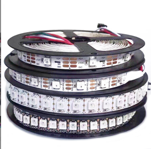 Ws2812b 144 Led Strip Dmx Pixel <strong>Programable</strong> Rgbw Multicolor Ws2812b 5v Individually Addressable Rgb Led Strip - Product Image 1
