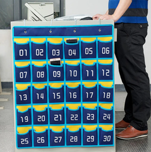 30 túi lưu trữ nhà lưới điện thoại di động treo Túi Số Lớp Học biểu đồ túi trên cửa treo tổ chức - Product Image 5