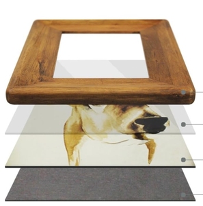 Bán Buôn Tùy Chỉnh Thân Thiện Với Môi Vuông Bằng Gỗ Khung Ảnh Gỗ Rắn Máy Tính Để Bàn Trang Trí Tùy Chỉnh Kích Thước 5-10 Inch - Product Image 4