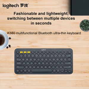 Teclado inalámbrico original Logitech K380 para múltiples dispositivos para Mac, ordenador portátil, Mini teclado Logitech K380 - Product Image 3