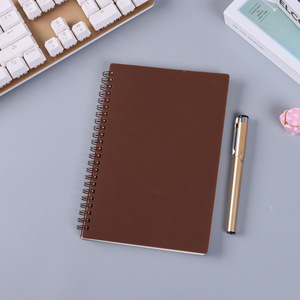 Comercio exterior de alta calidad, cuaderno de diseño Simple creativo, bobina de Pp, Bloc de notas cuadrado de línea Horizontal en blanco grueso - Product Image 5
