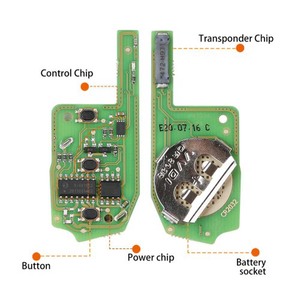 Xhorse XEMQB1EN Super Remote Key 3 Buttons MQB Type for VW Built-in Super <strong>Chip</strong> English Version <strong>Auto</strong> Key <strong>Programmer</strong>