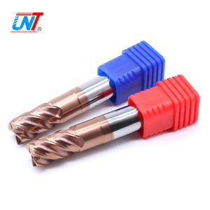 UNT FrezeCNCルータービット切削工具ソリッドタングステンカーバイドフレサHRC704フルートコーナー半径45度エンドフライスカッター - Product Image 4