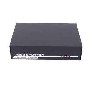 Precio de fábrica Vga Splitter 200MHz Distribuidor de video de 2 puertos Vga Splitter Una entrada y dos salidas Hd Video Splitter