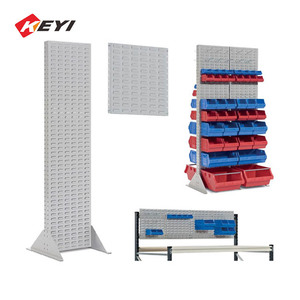 Sistema di scaffalature per espositore del supermercato con ganci per pedoni e supporto da pavimento parti modulari per pannelli di stoccaggio e espositori al dettaglio - Product Image 4