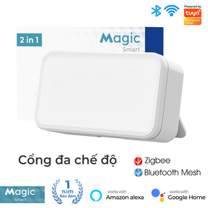 Мульти-модовый беспроводной шлюз Tuya Zigbee Bluetooth, продукт для умного дома с мобильным приложением, пульт дистанционного управления - Product Image 6