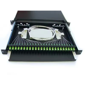 12 puertos 24-Core Duplex LC UPC SM MTP MPO Módulo Panel de conexión de fibra óptica multimodo único para FTTH POE 4G Compatible con WiFi - Product Image 4