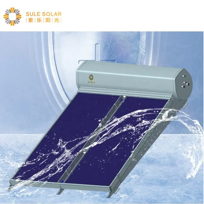 SULE SOLAR Druckdach Edelstahl solar-Wasser-Heizsystem Solar-Geysir