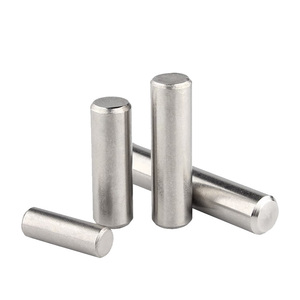 Thép không gỉ và nhôm rắn hình trụ <span class=keywords><strong>Pin</strong></span> phẳng cuối mang kim con lăn chân côn chốt chân - Product Image 3