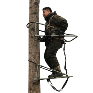 Yeni 2024 ucuz taşınabilir tırmanıcı ağaç standları satılık profesyonel üretici ile basit ağaç tırmanma çerçeve - Product Image 1