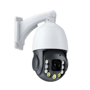 Cámara IP Poe PTZ para exteriores, Sensor CMOS de Audio bidireccional de 5MP, visión nocturna, seguimiento de movimiento humano, almacenamiento de tarjeta de memoria con micrófono incorporado - Product Image 2