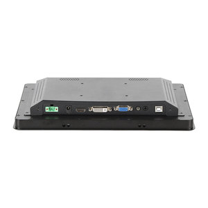 Computadora de pantalla táctil todo en uno Monitores industriales de 15 pulgadas Montaje en panel IP65 Monitor LCD de entrada de alto brillo DC12V - Product Image 4