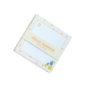 Bloc de notas de cubo de alta calidad OEM Super lindo pequeño lista de tareas pendientes Bloc de notas con imán papel personalizado para promoción de regalo de oficina - Product Image 5
