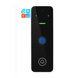 Intercomunicador inteligente con wifi, sistema de control de acceso con huella dactilar, vídeo duplex, tuya - Product Image 1