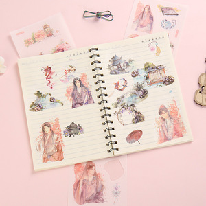 Phim Hoạt Hình Dễ Thương Trang Trí Sticker Gift Set Cô Gái Washi Giấy Planner Stickers Tùy Chỉnh Cho Máy Tính Xách Tay Nhật Ký Scrapbook Trang Trí Nội Thất Văn Phòng Phẩm - Product Image 6