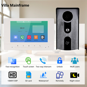 Pantalla táctil 7 "FHD 1080P Video intercomunicador con detección de movimiento incorporada para Villa - Product Image 3