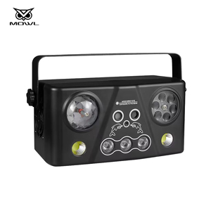 DJ Light Mini 5in1 RGB Magic Ball DMX Beam láser LED Light Efecto de escenario Iluminación con control remoto - Product Image 4