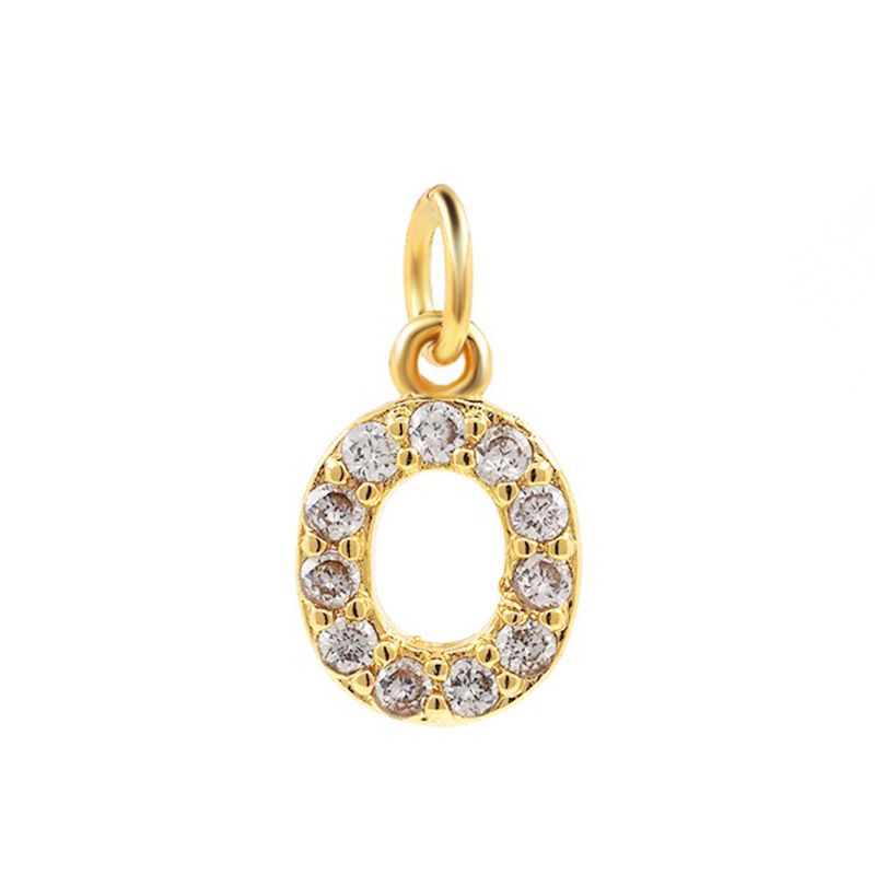 Single letter pendant O