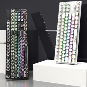 2023 recién llegados Teclado mecánico RGB ratón auriculares Combo con cable escritorio 104 teclas teclado para juegos para PC funda de ordenador - Product Image 4
