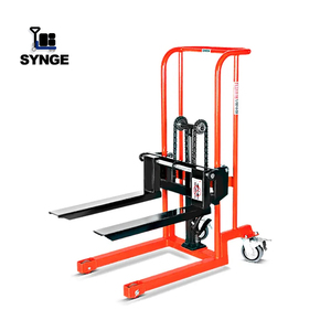 SYNGE 200kg piccolo domestico manuale idraulico Stacker Micro carrello elevatore luce piattaforma di sollevamento per il carico di stoccaggio - Product Image 3