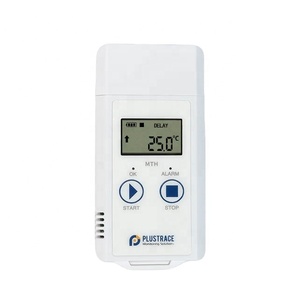 PLUSTRACE MTH Registrador de datos de temperatura y humedad portátil de uso múltiple para medicina.
