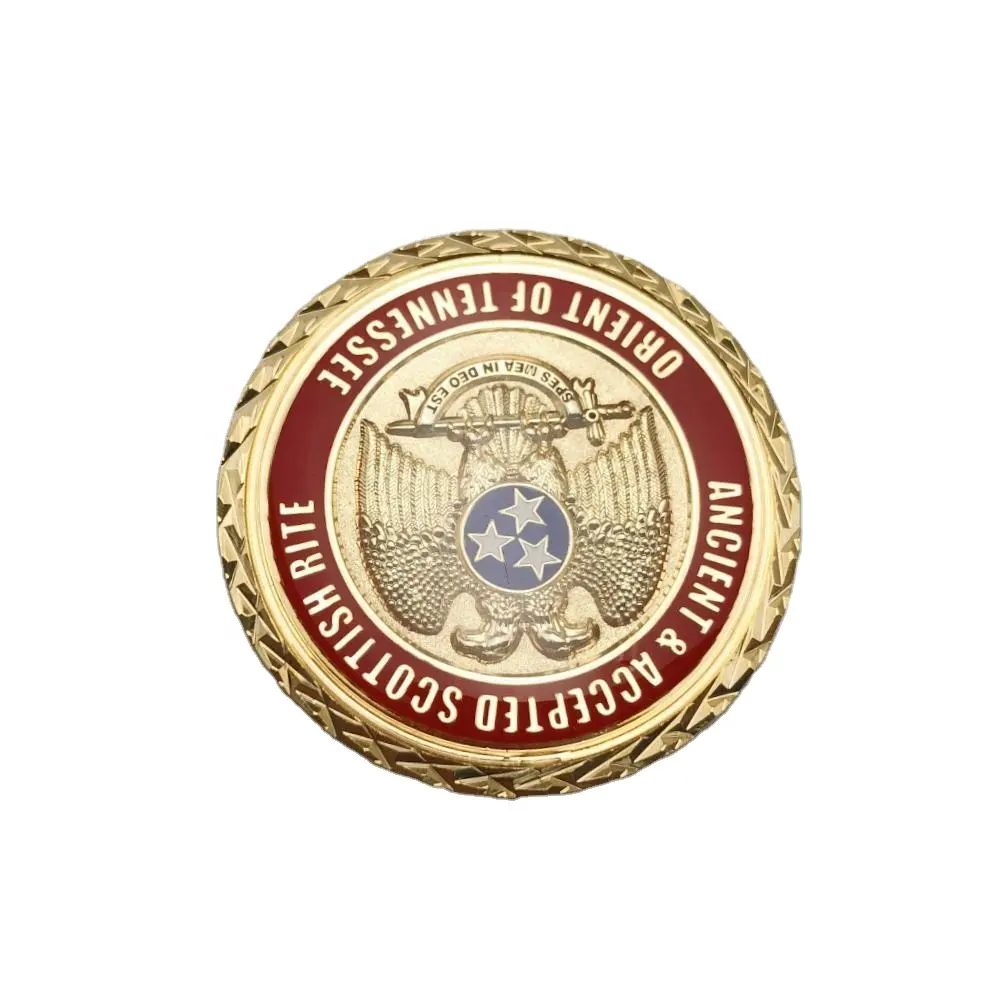 Emboutissage de métal personnalisé à prix abordable pièces de monnaie avec logo personnalisé pour la collection