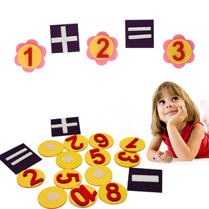 2023 Design Addition and Subtraction Children's Education Felt Toy Set Finger <strong>Number</strong> <strong>Counting</strong> Math Board for Kids - Product Image 4