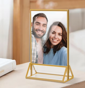 Nhà Máy Bán buôn tam giác <span class=keywords><strong>Acrylic</strong></span> hiển thị đứng bảng hiển thị hàng đầu khung <span class=keywords><strong>4x6</strong></span> 5x7 8.5x11 đơn Đăng chủ cho nhà hàng khách sạn - Product Image 6