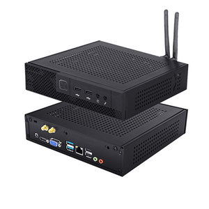 Computadora de escritorio compacta compatible con procesador Intel DDR3/DDR4 RAM Msata/M.2 SSD Slot Win10/Win11 Pro Linux Mini PC - Product Image 3