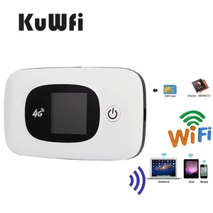 Shenzhen KuWFi 150Mbps 2.4G USB Charging 2400mAh Battery 10device Built in Antenna <strong>Wifi</strong> Router 4g Lte and Sim Card Slot - Product Image 6