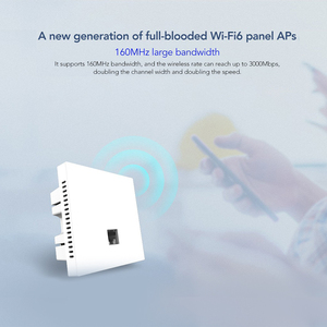 Cloud Management KuWFi Dualband Wifi6 3000 Mbit/s 11ax ap Wireless Inwall-VLAN-Funktion Inwall Access Point - Product Image 2