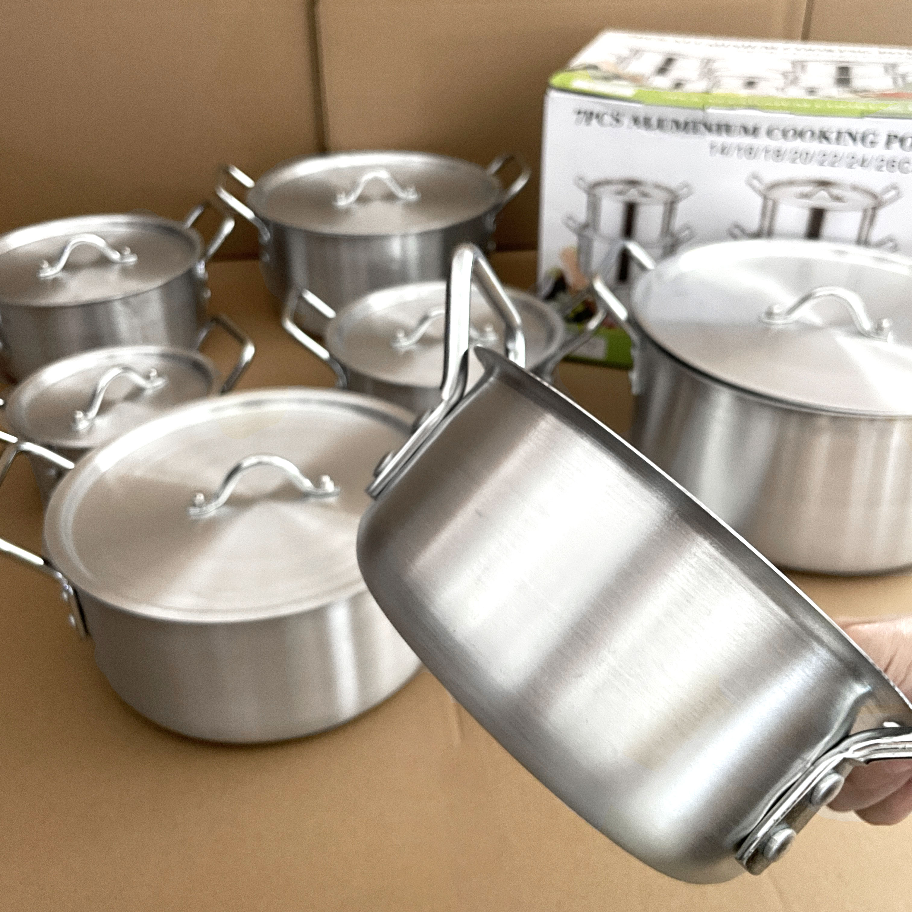 Pot en aluminium (14/16/18/20/22/24/26cm)