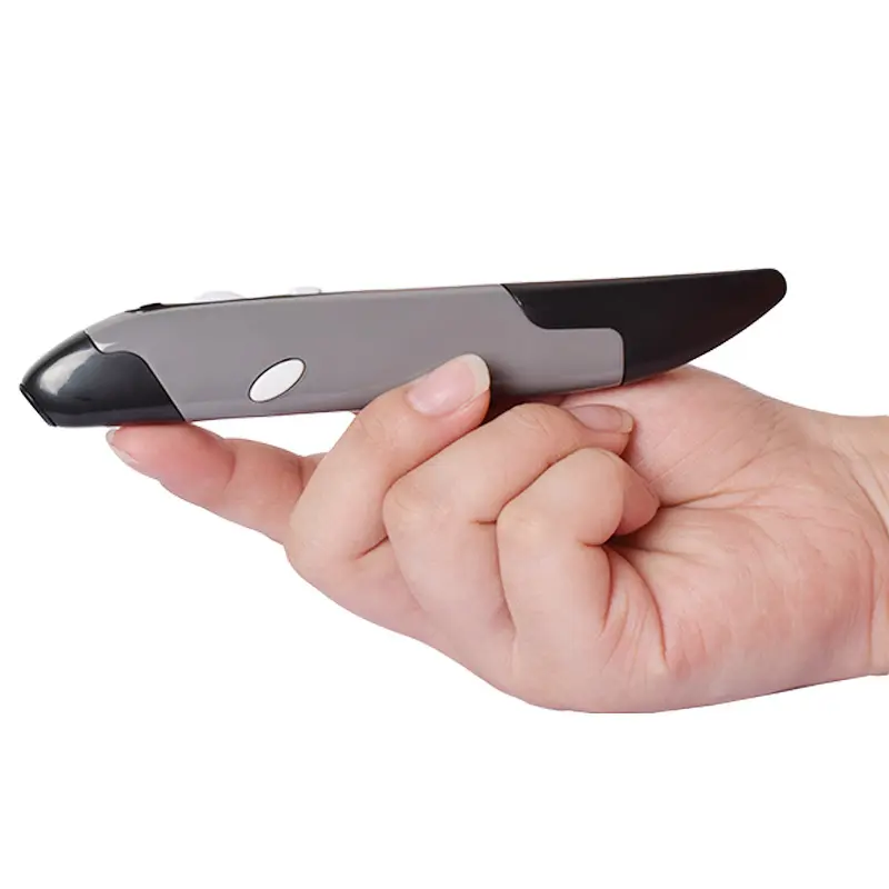 Mouse kantor pintar genggam, pena optik genggam inovatif 2024, nirkabel 2.4G, dapat diisi ulang