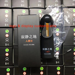 定制标志信息显示迷你发光二极管手持风扇电动可编程编辑文本闪光电池搞笑促销礼品风扇