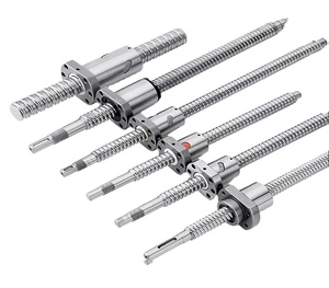 China Wholesale <strong>Stainless</strong> Steel CNC <strong>Lead</strong> <strong>Screw</strong> Rotating Nut 20mm Ball <strong>Screw</strong> Cnc Linear Guide Ground Ballscrew 1605 Ball <strong>Screw</strong>