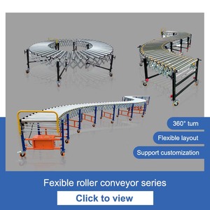 Telescopic Roller Line Roller Table <strong>Container</strong> <strong>Loading</strong> <strong>Unloading</strong> <strong>Conveyor</strong> - Product Image 3