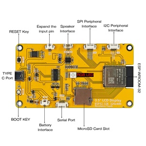 3.5 "p32 WiFi BT modulo scheda di sviluppo 3.5 pollici ST7796U 320*480 risoluzione LCD TFT Touch Screen per Arduino ESP32 Display - Product Image 4