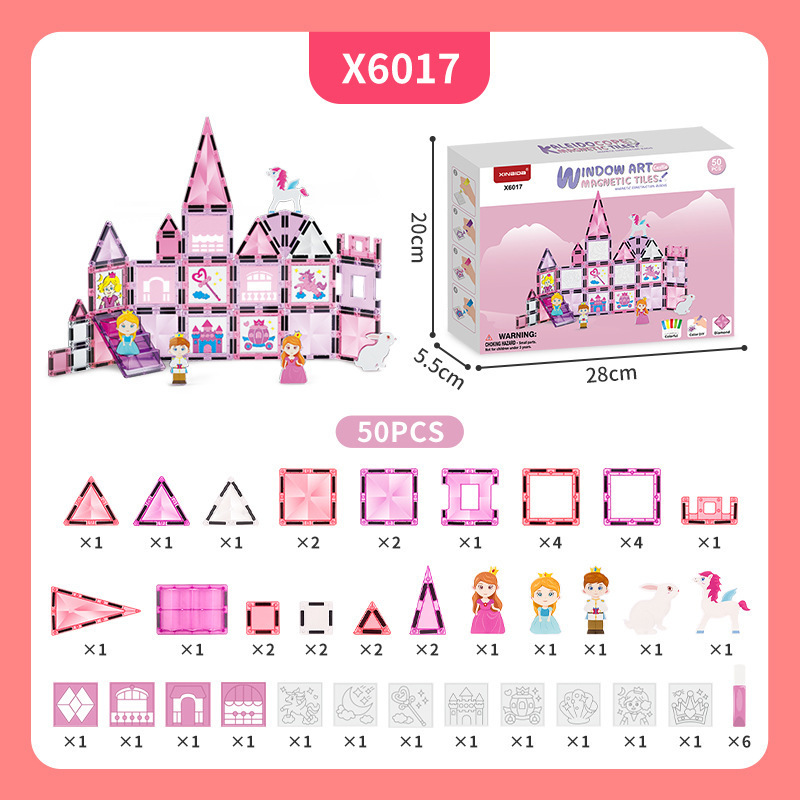 Princess-themed 50 pcs