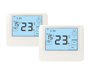 1 riscaldamento 1 sistema di controllo del condizionamento d'aria di raffreddamento regolatore di temperatura digitale termostato ambiente a batteria - Product Image 3