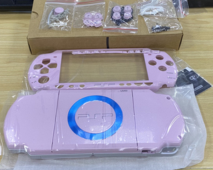 PSP2000 PSP için tam konut Shell Faceplate vaka 2001 2003 2004 2006 ince konsol kapak düğmeleri ile Set - Product Image 6
