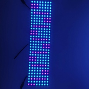 8*8 16*16 8*32 WS2812 WS2812B DC5V светодиодная точечная матрица SMD5050 Полноцветный Программируемый Дисплей Гибкие панельные Модули пиксельный экран