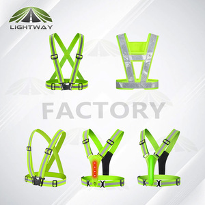 Bike E-scooter <strong>Reflective</strong> Running Vest <strong>Led</strong> Safety Vest <strong>Reflect</strong> <strong>Led</strong> Safety Vest with Lights - Product Image 2
