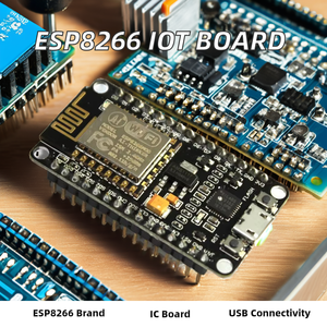 ESP8266 Drahtloses Modul NodeMcu Lua WIFI Internet of Things-Entwicklungsboard-basiertes ESP8266 CP2102 mit PCB-Antenne und USB-Anschluss